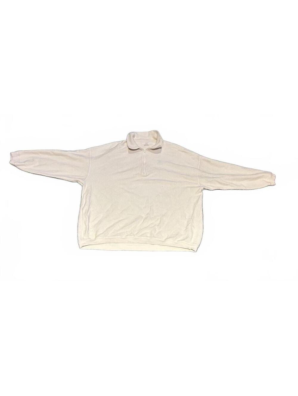 Aerie Cream Pullover Sweatshirt XL Made in Vietnam